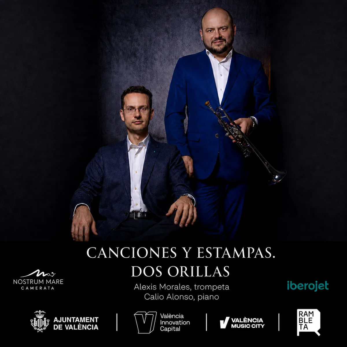 CLÀSSICA A LA CAMBRA: Cámara 100% - La trompeta y el piano “Canciones y estampas: dos orillas'