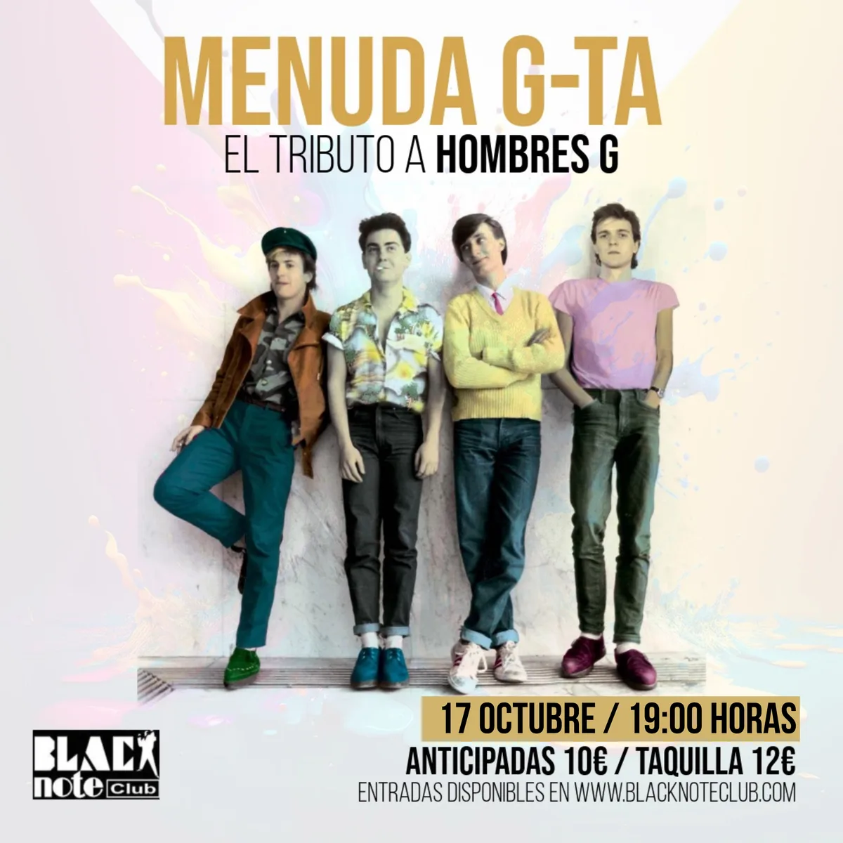 MENUDA G-TA, el tributo a HOMBRES G